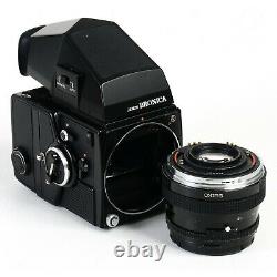 Bronica SQ-A 6x6 Camera with PS 80mm f2.8 Lens + Metered Prism & 120 SQ-i Back