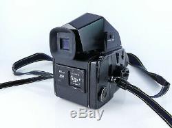 Bronica Sq-ai 6x6 120 Film Medium Format Camera 80mm Lens + Ae Finder Prism