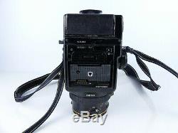 Bronica Sq-ai 6x6 120 Film Medium Format Camera 80mm Lens + Ae Finder Prism