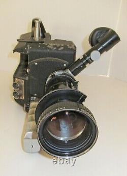 CINEMA PRODUCTS CP 16 16MM MOVIE CAMERA with ANGENIEUX 12-120mm f2.2 ZOOM LENS