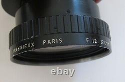 CINEMA PRODUCTS CP 16 16MM MOVIE CAMERA with ANGENIEUX 12-120mm f2.2 ZOOM LENS