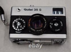 CLASSIC ROLLEI 35 S (35S) FILM CAMERA With ROLLEI HFT SONNAR LENS, ROLLEI CASE