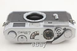 CLA'dMINT + Case Canon Model 7 Film Camera + 50mm f1.4 Lens L39 LTM From JAPAN