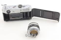 CLA'dMINT + Case Canon Model 7 Film Camera + 50mm f1.4 Lens L39 LTM From JAPAN