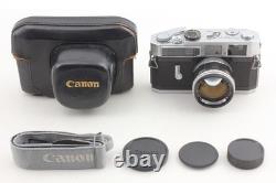 CLA'dMINT + Case Canon Model 7 Film Camera + 50mm f1.4 Lens L39 LTM From JAPAN