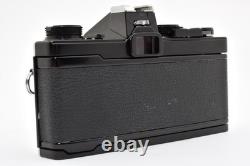 CLA'd Almost MINT Olympus OM-1 SLR Film Camera Black 50mm f1.8 Lens JAPAN