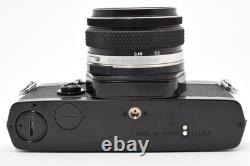 CLA'd Almost MINT Olympus OM-1 SLR Film Camera Black 50mm f1.8 Lens JAPAN