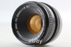 CLA'd Exc+5 Canon AE-1 Program Film Camera FD 50mm f1.8 S. C. Lens From JAPAN