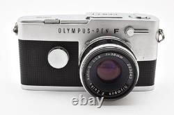 CLA'd Exc+5 Olympus Pen FT Half Frame Film Camera 38mm F/1.8 Lens JAPAN
