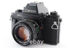 CLA'd MINT? Canon New F-1 AE 35mm Film Camera NFD 50mm f/1.4 Lens Winder JAPAN
