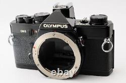 CLA'd MINT Olympus OM-2N Black Film Camera F. Zuiko 50mm f1.8 Lens JAPAN#1002