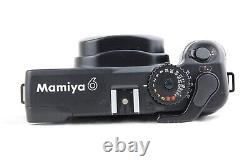 CLA'd NEAR MINT NEW MAMIYA 6 Medium Format Film Camera + G 75mm f/3.5 Lens