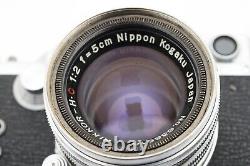 CLA'd Near MINT Nicca TYPE-IIIS 3S 35mm Film Camera 50mm f/2 Lens JAPAN