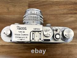 CLA'd Near MINT Nicca TYPE-IIIS 3S 35mm Film Camera 50mm f/2 Lens JAPAN