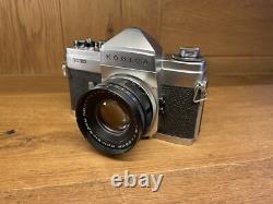 CLA'd Near Mint ++ Konica FP Film Camera Hexanon 52mm F/1.8 Standard Lens JP