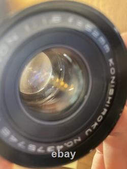 CLA'd Near Mint ++ Konica FP Film Camera Hexanon 52mm F/1.8 Standard Lens JP