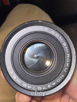 CLA'd Near Mint ++ Konica FP Film Camera Hexanon 52mm F/1.8 Standard Lens JP