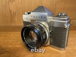 CLA'd Near Mint ++ Konica FS Film Camera Hexanon 52mm F/1.8 Standard Lens JP
