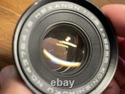 CLA'd Near Mint ++ Konica FS Film Camera Hexanon 52mm F/1.8 Standard Lens JP