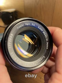 CLA'd Near Mint ++ Pentax Spotmatic SP Film Camera Super Takumar 55mm F/1.8