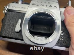 CLA'd Near Mint ++ Pentax Spotmatic SP Film Camera Super Takumar 55mm F/1.8