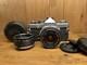 CLA'd Near Mint ++ with 2x Teleplus Olympus OM-2 Film Camera 28mm F/3.5 Lens