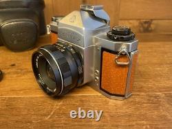 CLA'd New Leather Almost Mint Pentax SV Film Camera SMC Takumar 35mm F/3.5