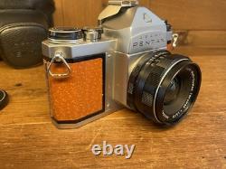 CLA'd New Leather Almost Mint Pentax SV Film Camera SMC Takumar 35mm F/3.5