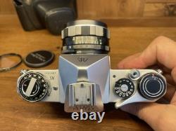CLA'd New Leather Almost Mint Pentax SV Film Camera SMC Takumar 35mm F/3.5