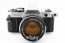CM SALE Canon AE-1 35mm SLR Film Camera FL 55mm F1.2 Lens From JAPAN