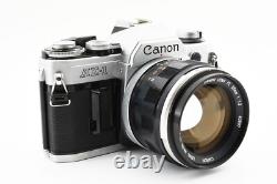 CM SALE Canon AE-1 35mm SLR Film Camera FL 55mm F1.2 Lens From JAPAN