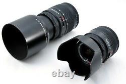 CONTAX NX AF Film Camera + Carl Zeiss 28-80mm & 70-200mm Lens from Japan N. Mint