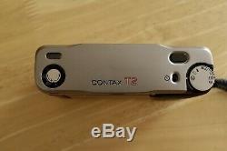 CONTAX T2 35mm Film Camera with 38mm Carl Zeiss T Sonnar f/2.8 lens