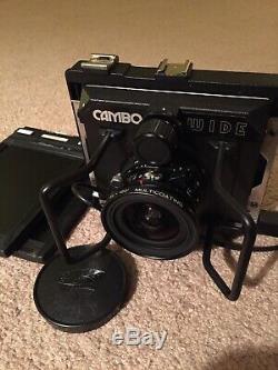 Cambo Wide 470 4x5 Film Camera with Super-Angulon 47mm F5.6 Lens Excellent+++