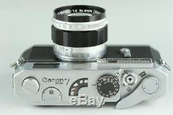 Canon 7 35mm Rangefinder Film Camera + 50mm F/1.4 Lens #23633 D2