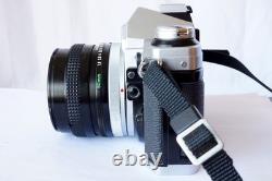 Canon AE-1 35mm Film Camera with FD 50mm 11.8 Lens Barely Used Good Working Order