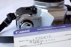 Canon AE-1 35mm Film Camera with FD 50mm 11.8 Lens Barely Used Good Working Order