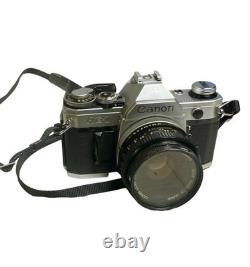 Canon AE-1 35mm SLR Film Camera With50mm 11.8 Lens Film Tested & Working