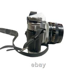 Canon AE-1 35mm SLR Film Camera With50mm 11.8 Lens Film Tested & Working