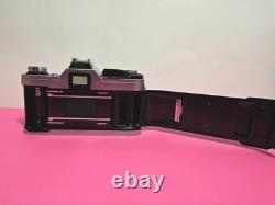 Canon AE-1 35mm SLR Film Camera With 50mm FD Film Tested & Working Great