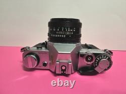 Canon AE-1 35mm SLR Film Camera With 50mm FD Film Tested & Working Great