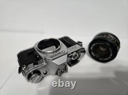 Canon AE-1 35mm SLR Film Camera With 50mm FD lens Film Tested & Working Great