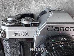 Canon AE-1 35mm SLR Film Camera with 50mm f/1.8 Lens Kit