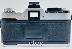 Canon AE-1 35mm SLR Film Camera with Canon 50mm f/1.8 FD Lens-Tested With Case