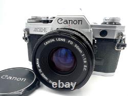 Canon AE-1 35mm SLR Film Camera with FD 50mm f/1.8 S. C. Lens Tested -1day Handling