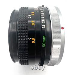 Canon AE-1 35mm SLR Film Camera with FD 50mm f/1.8 S. C. Lens Tested -1day Handling