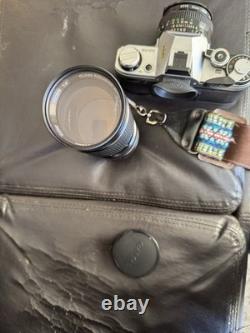 Canon AE-1 35mm SLR Film Camera with Hoya 52mm. Tested. Plus Zoom lens