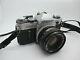 Canon AE-1 AE1 35mm SLR Film Camera with FD 50mm f/1.8 Lens TESTED WORKING