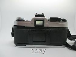 Canon AE-1 AE1 35mm SLR Film Camera with FD 50mm f/1.8 Lens TESTED WORKING