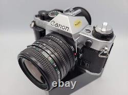 Canon AE-1 Film Camera With70mm lens Excellent Condition VIDEO DEMO fast ship